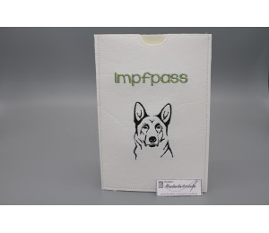 Stickdatei - Schäferhund Silhouette